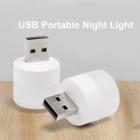 Lampe de Protection des yeux LED USB petite ampoule de veilleuse LED Portable Mini lampe à prise USB pour la recharge Mobile
