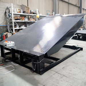 Ağır yük kolay yükseklik ayarı elektrikli hidrolik kaldırma platformu sabit Dock Leveler konteyner yükleme boşaltma yüksek - Product Image 6