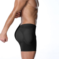 Pantalon moulant pour hommes, culotte rembourrée pour lever les fesses, sous-vêtements