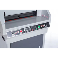 Meilleure vente d'équipement de bureau 450mm électrique Guillotine coupe-papier A3 Machine de découpe de papier Machines de traitement du papier avant