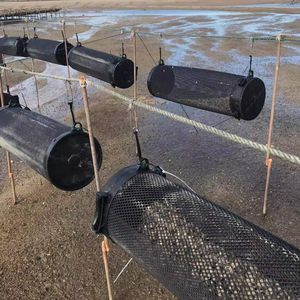 צילינדר צילינדר צדפה עם מאפיין צף עבור פני המים לשימוש מוצר רשתות פלסטיק - Product Image 6