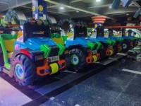 Máquina de Videojuegos para Niños M SKY Off-Road X Sky Simulator, Simulador de Carreras, de Fibra de Vidrio, Operada con Monedas, Equipo para Interiores con Soporte en Inglés