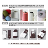 Chaussettes courtes personnalisées en gros pour hommes, antibactériennes, avec logo sur le dessous, jetables, pour la saison d'automne