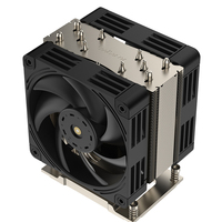 COOLSERVER SP6 4U M97 Serveur de bureau, Refroidissement CPU, PWM 4 broches, Simulation thermique, Dissipateur à faible bruit, TDP 380W, 5 ailettes, Double roulement à billes