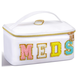 Bolsa de Almacenamiento de Primeros Auxilios, Portátil, Multicompartimentos, con Correa de Hombro, Sistema Molle, de Poliéster Resistente al Agua - Product Image 1