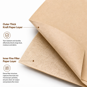 <span class=keywords><strong>Bolsas</strong></span> de Repuesto <span class=keywords><strong>para</strong></span> <span class=keywords><strong>Aspiradora</strong></span> HNW Compatibles con <span class=keywords><strong>Nilfisk</strong></span> GM80 GM90 GS80 - Product Image 3