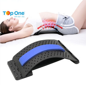 Top One dispositif d'étirement du dos à plusieurs niveaux civière lombaire pour le soutien de la civière du haut du dos et le soulagement de la douleur - Product Image 1