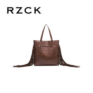 Bolso <span class=keywords><strong>de</strong></span> Hombro Individual con Flecos y Estampado <span class=keywords><strong>de</strong></span> Serpiente Retro Vintage <span class=keywords><strong>de</strong></span> Europa Occidental y América, Personalizado y <span class=keywords><strong>de</strong></span> Venta Caliente <span class=keywords><strong>de</strong></span> RZCK - Product Image 4