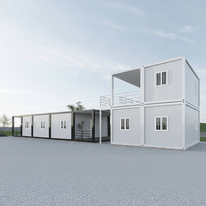 Appartamenti Mobili di Alta Qualità Casa Prefabbricata Cinese Villa Container Economica <span class=keywords><strong>Ufficio</strong></span> Casa Container da 20 Piedi - Product Image 4