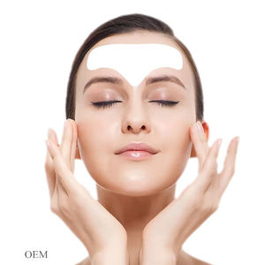 2025 nueva llegada parches antiarrugas de colágeno para la frente Etiqueta Privada hidrogel mejor parche de silicona para la frente líneas de ceño fruncido - Product Image 2