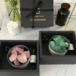 Productos de Decoración para el Hogar, Fábrica de Productos de Fragancia, Personalización ODM/OEM, Difusor de Aroma de Piedra con Aceites Esenciales Naturales, Sets de Regalo de Lujo, Ambientadores - Product Image 1