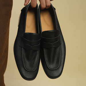 รองเท้าอ็อกซ์ฟอร์ดหนังแท้สำหรับผู้ชาย คุณภาพพรีเมียม กันลื่น เหมาะสำหรับใส่ทำงานในออฟฟิศและธุรกิจ - Product Image 2