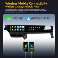Foforfor Dual 12,3-Zoll Interaktiver Bildschirm für Porsche Macan PCM3.0 PCM4.0 2014-2017 Android 14 Autoradio Multimedia-Player 4G GPS