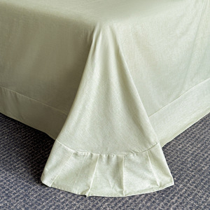 Set <span class=keywords><strong>Copripiumino</strong></span> e Lenzuola in Cotone Lavato di Lusso, Morbido al Tatto, per Letto King Size, con Federe, per Casa, <span class=keywords><strong>Rosa</strong></span> - Product Image 3