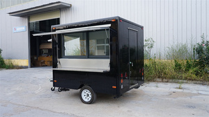6.6ft X 8.2ft Food Trailer 3 Compartment Water Sink 1 Hand Wash Sink Set Commercial Basic Mobile Trailer - Product Image 3