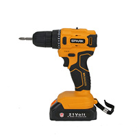 Perceuse à percussion sans fil électrique portative 10 mm, moteur sans balais, 21 V, alimentée par batterie, OEM