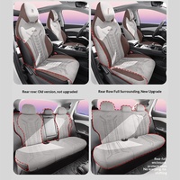 Housse de siège de voiture en cuir suédé personnalisée de luxe écologique de haute qualité BYD Yuan Plus ATTO 3 2022-2026 Décoration intérieure de voiture