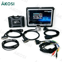 Escáner VCI MB STAR M6+ PRO DOIP para coches y camiones Mercedes Benz, herramienta de diagnóstico y programación con tableta CF33 lista para usar