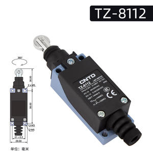 Interruptor de Límite de Tipo Rodillo CNTD Changde Electric TZ-8112 con Función de Reinicio Automático Máx. Corriente 10A - Product Image 5