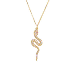 Collar <span class=keywords><strong>de</strong></span> Circonita Brillante Bañado en Oro-Joyerí<span class=keywords><strong>a</strong></span> <span class=keywords><strong>de</strong></span> Moda con Incrustación <span class=keywords><strong>de</strong></span> Circonita Cúbica,Elegante Collar Fino para Mujer - Product Image 6