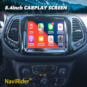Pantalla Qled de 8,4 pulgadas Android 13 Carplay para Jeep Compass 2017 <span class=keywords><strong>2018</strong></span> 2019 Radio de coche reproductor de vídeo Multimedia navegación GPS ESTÉREO - Product Image 1