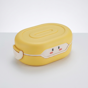 MICROWAVE <b>LUNCH</b> <b>BOX</b> BENTO <b>BOX</b> CUTE DESIGN KOREAN STYLE BPA FREE - Product Image 1