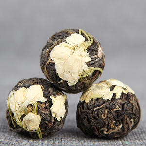 Bolas de té de jazmín con perlas de dragón pu'er hechas a <span class=keywords><strong>mano</strong></span> té de bola pura de jazmín - Product Image 4