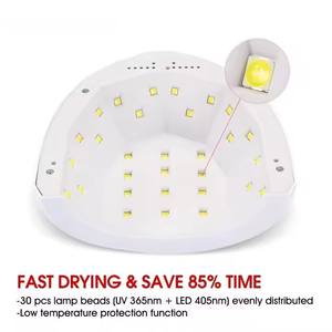 Lampe à ongles <span class=keywords><strong>LED</strong></span> <span class=keywords><strong>UV</strong></span> Sun2S 48W, Nouveauté 2026, 3 réglages de minuterie, Alimentation électrique, Matériau plastique, Haute qualité, Infrarouge automatique - Product Image 4