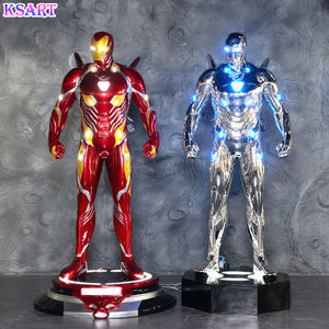 Sculpture en fibre de verre grandeur nature de <span class=keywords><strong>Spider</strong></span>-<span class=keywords><strong>Man</strong></span>, légende <span class=keywords><strong>Marvel</strong></span>, film de super-héros célèbre, décoration de la maison, artisanat en résine - Product Image 6