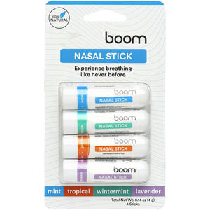 Boom Wholesale Cooling Refreshing Herbal Nose Mint <strong>Inhaler</strong> Clear Airways Breathing Private Label Balm Energizing Fragrance Stick - Product Image 4
