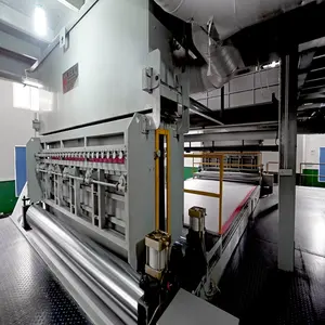 Pp Spunbond Nonwoven Fabric Calender Machine Non Woven Fabric Roll 4-12 Tons Per Day Production Capacity HG Nonwoven 1600-3200mm