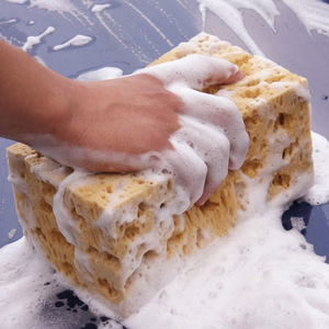 <b>Car</b> Wash Sponge Rectangle High Density Absorbent For Roof Dashboard Cleaning - Product Image 3