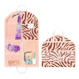 Muestra gratuita de bolsas para ropa Mergeboon personalizadas, 40 unidades, transparentes, con certificación BSCI, para colgar y almacenar ropa, OEM. - Product Image 1