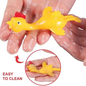 Unisex Novel Decompression Toy Fun Creative Catapult Chicken Trick Cheap Novelty Toy Tool Cute Joke Toys