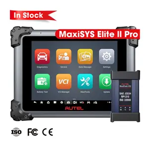 2024 Autel MaxiSys Elite II Pro New Version Scanner 2 Years Free Update DoIP CANFD J2534 ECU Programming Coding 38+ Services