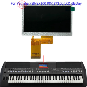 Pantalla LCD para <span class=keywords><strong>Yamaha</strong></span> PSR-<span class=keywords><strong>SX600</strong></span> PSR <span class=keywords><strong>SX600</strong></span> - Product Image 1