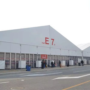 Tentes personnalisées pour 200, 300 ou 500 personnes pour événements, mariages, fêtes ou salons professionnels, chapiteau blanc avec <span class=keywords><strong>structure</strong></span> en aluminium robuste - Product Image 1