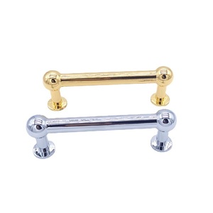 Minimalist Zinc Alloy Cabinet <b>Door</b> Handle 124MM Bar Shape Durable Furniture Drawer Handle <b>Silver</b> Gold Nordic Style - Product Image 1