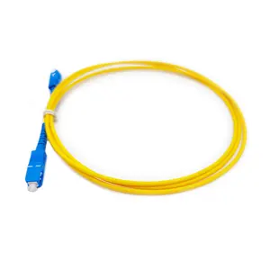 Kabel Patch serat optik LSZH telekomunikasi SMF SX SC/UPC-SC/UPC 3.0mm G652D