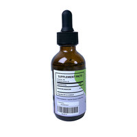 OEM ODM Gouttes liquides de complexe de glycinate de magnésium sans sucre, saveur naturelle de baies, pour la relaxation et le calme