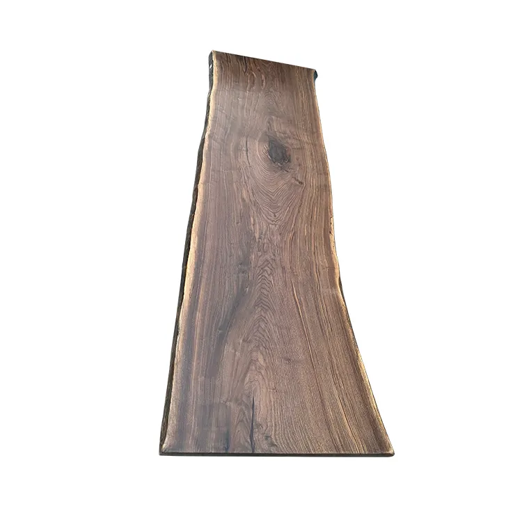 Live Edge Möbel tisch Natural Black Walnut Live Edge Holztisch für Büro