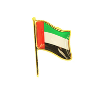 Broche en émail personnalisée avec drapeau national, badge en métal écologique, drapeau palestinien, épingles de revers avec logo personnalisé