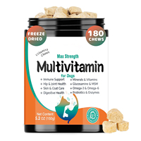 Multivitamin OEM Soft Chews untuk Anjing - Protein Tinggi, Pencernaan Sensitif, Kesehatan Sendi (Glukosamin/MSM), Dukungan Imunitas, Kulit & Bulu