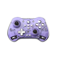 Manette de jeu sans fil Z01X avec joystick à effet Hall, gyroscope 6 axes, double vibration, fonction TURBO, pour Switch PC Android iOS, cadeau de Noël