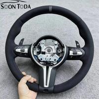 Volant de voiture classique en daim M Sport pour BMW F30 F31 F34 F35 F36 F80 F87 F06 F25 F26 F22 F20 F32 F33 F07 535i F10 2013