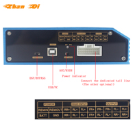 Module d'amplification de voiture, dernière version, bloc mono, module d'amplification dsp, 4 canaux