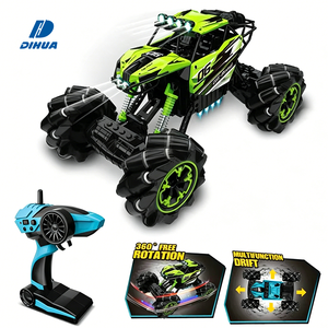 1:10 2.4G 4WD Omnidirezionale Deriva Sollevamento Automatico <span class=keywords><strong>RC</strong></span> <span class=keywords><strong>Drift</strong></span> Auto Rock Climbing Car Danza & Musica Adatto per Tutti I terreni - Product Image 1