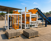 Machine automatique complète et économique pour la fabrication de blocs de pavage creux multi-formes en béton