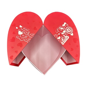 Fashion Custom Design <b>Heart</b> <b>Shaped</b> Gift Paper Packaging Luxury <b>Box</b> for Valentine's Day - Product Image 5