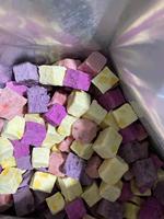 Gezonde Chinese Freeze Droog Fruit Snacks Voedsel Bevroren Gedroogde Yoghurt Fruit Cube Gezonde Snacks
